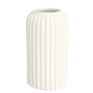 Vaso  porcellana bianco dm 11cm h 20cm