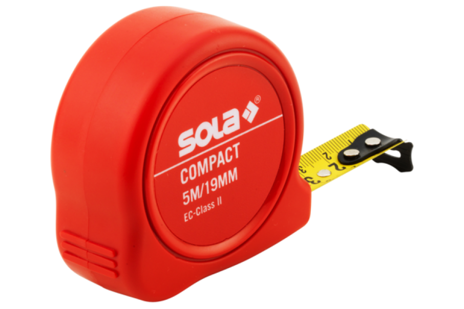 Flessometro Compact SOLA 5mt / 19mm