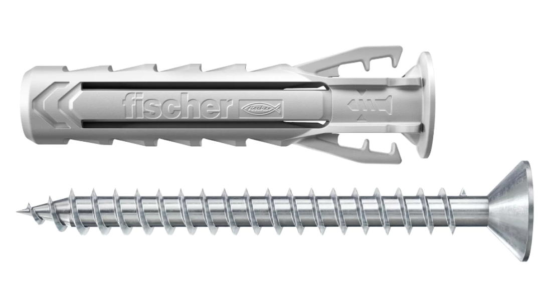 Tasselli con vite Fischer SX Plus 6x30 S con punta in barattolo da 200 pz