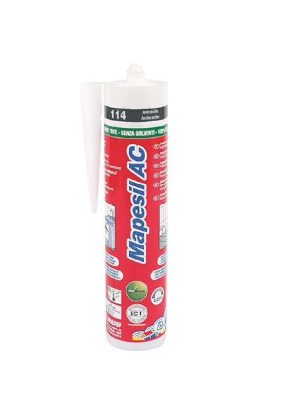 Sigillante Mapesil AC 114 antracite Mapei 310ml