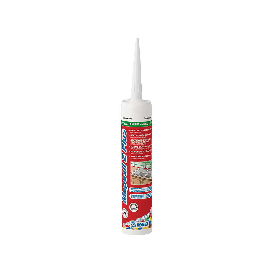 Silicone Mapesil Z Plus Trasparente Mapei 310ml