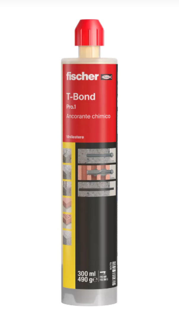 Resina hybrid FISCHER T-Bond plus 300ml