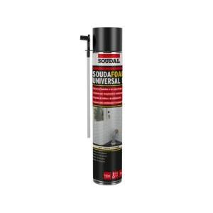 Schiuma poliuretanica soudal soudafoam universal manuale 750ml