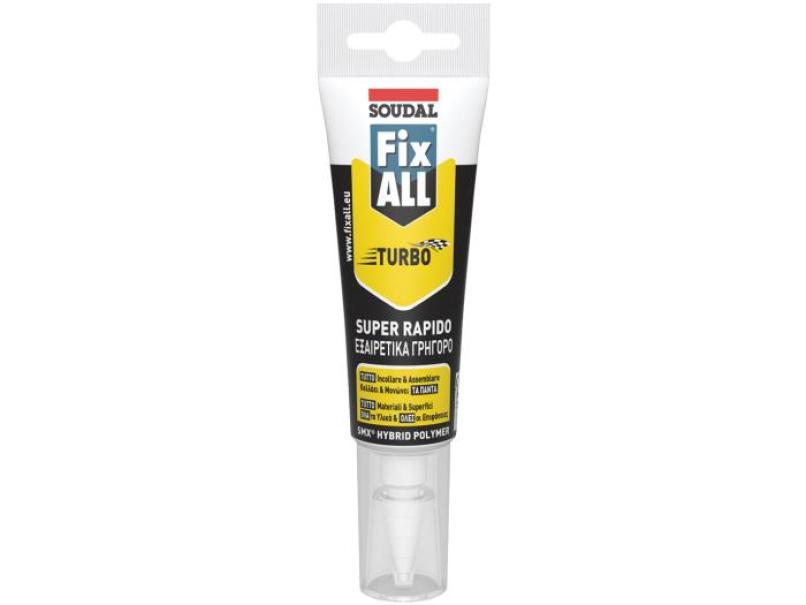 Adesivo sigillante Soudal Fix ALL Turbo bianco125ml