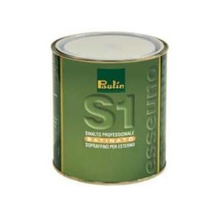 Smalto satinato bianco s1  per esterno 750ml