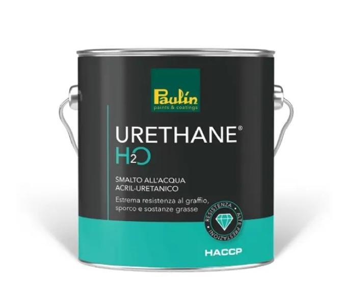 Smalto all' acqua Urethane Paulin bianco lucido 750ml