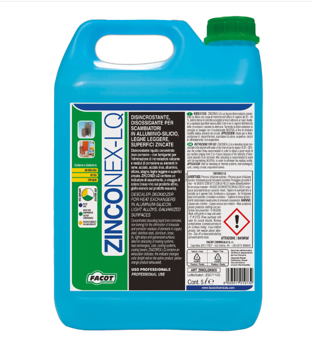 Disincrostante liquido Zinconex-Al 5 lt