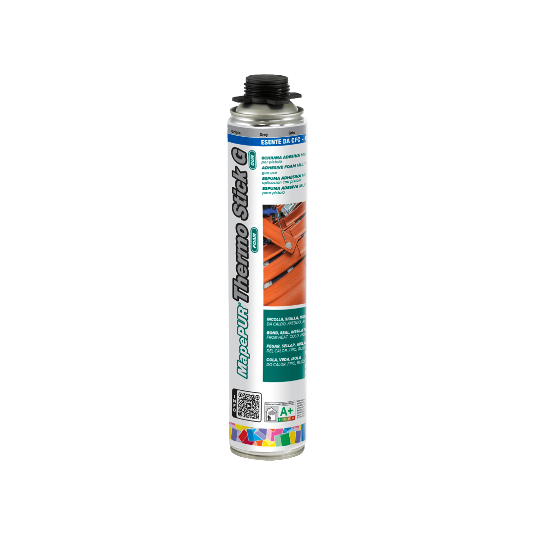 Schiuma poliuretanica Mapepur thermo stick G per pistola Mapei 750ml