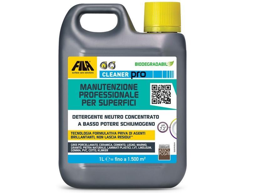 Detergente neutro concentrato Fila cleaner pro 1 litro