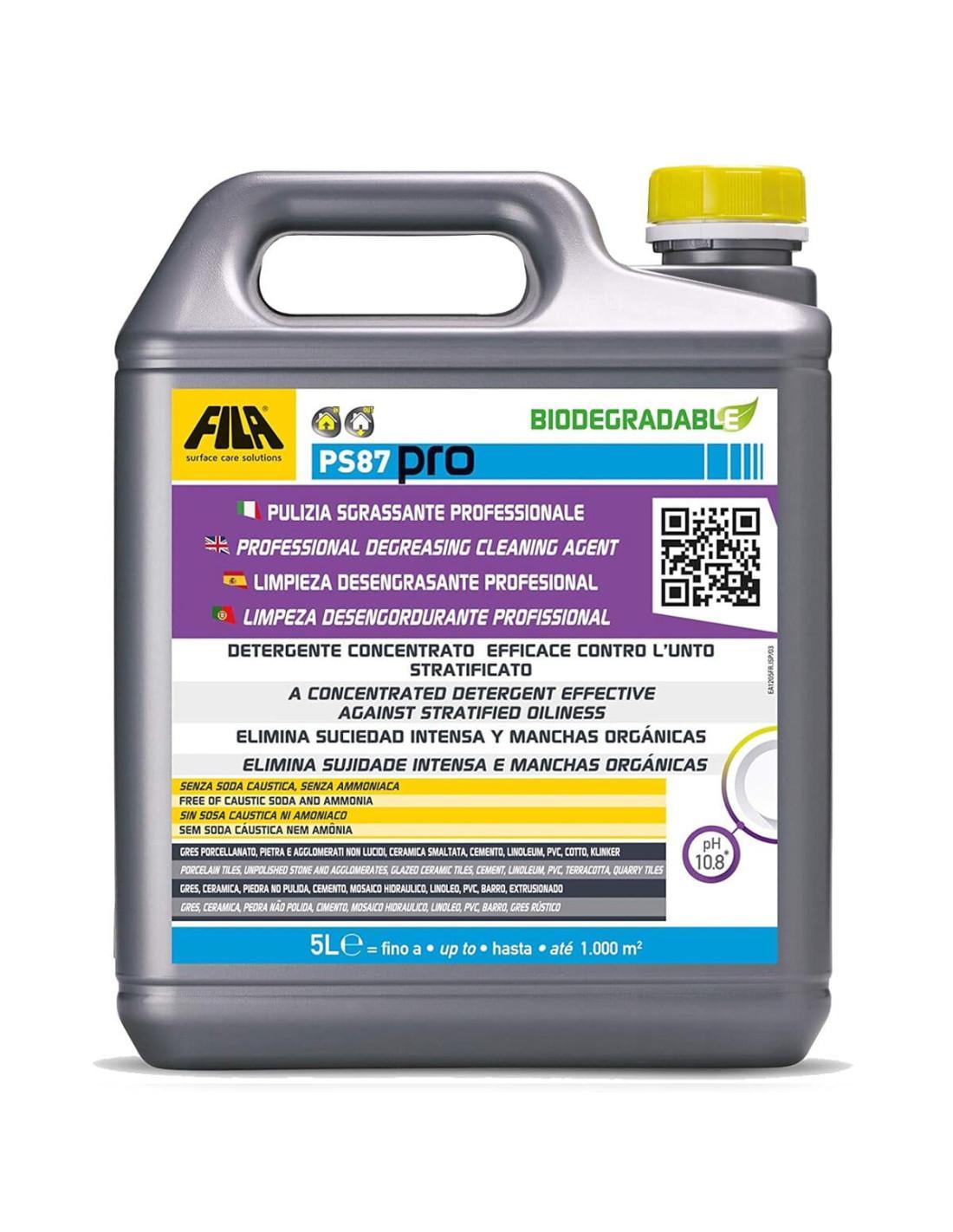 Detergente concentrato Fila PS87 PRO 5 litri-1