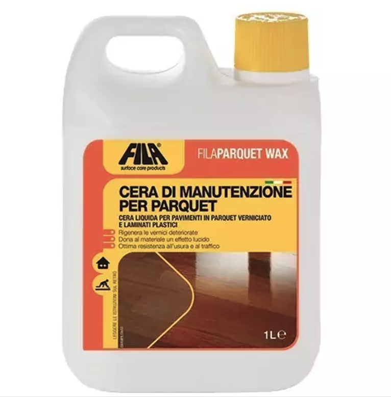 Cera di manutenzione per parquet Fila Parquet Wax 1 litro