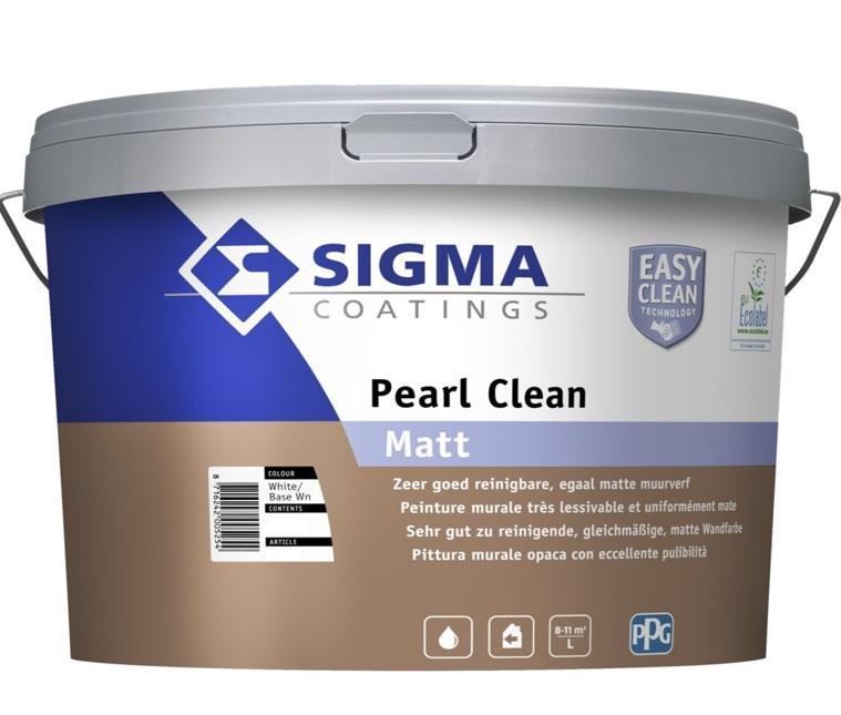 Pittura murale lavabile per interni Sigma Pearl clean wn 1 litro