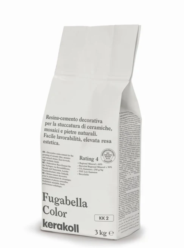 Stucco per fughe Kerakoll Fugabella KK 2 bianco 3kg